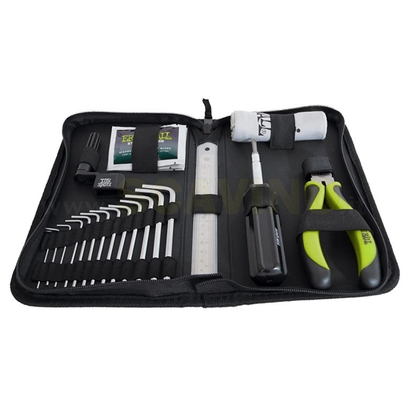 Ernie Ball 4114 Musician's Tool Kit per Pulizia e Manutenzione