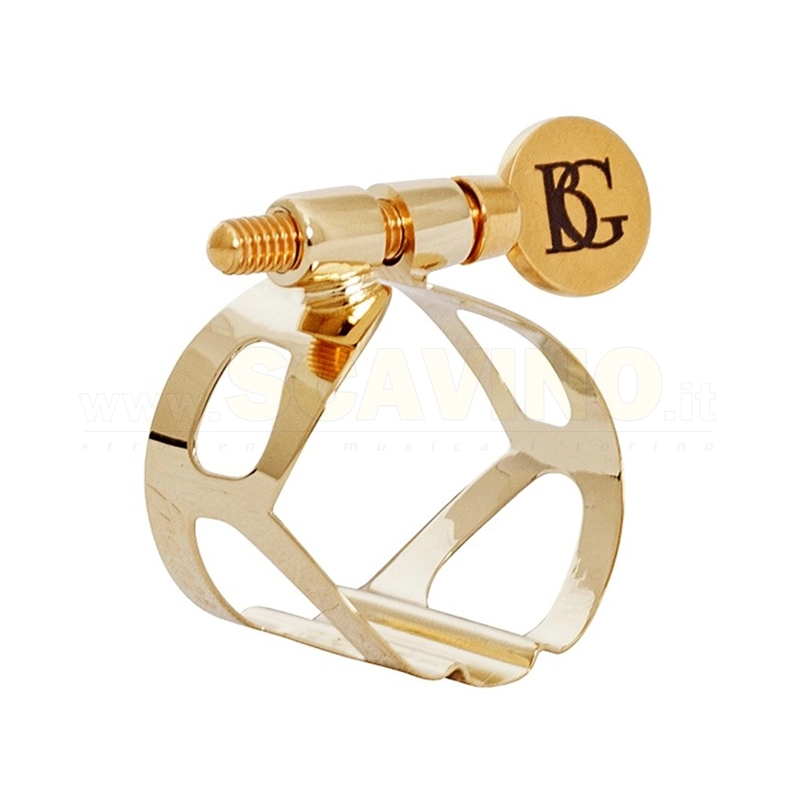 BG L51 Tradition Legatura per Sax Soprano Placcata Oro 24K