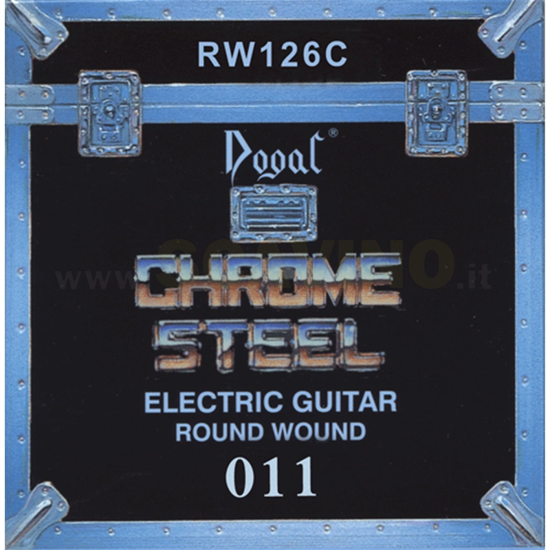 Dogal RW126C Set Corde Chitarra elettrica 10-46 ChromeSteel