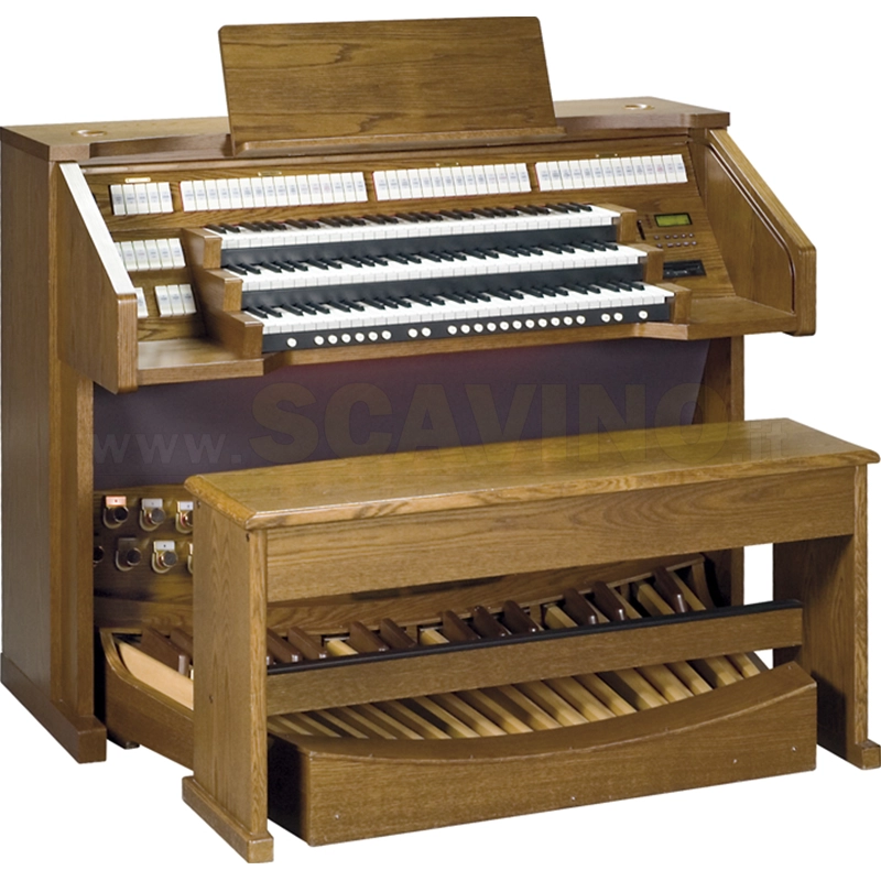 ahlborn praeludium 5 completo di panca e pedaliera