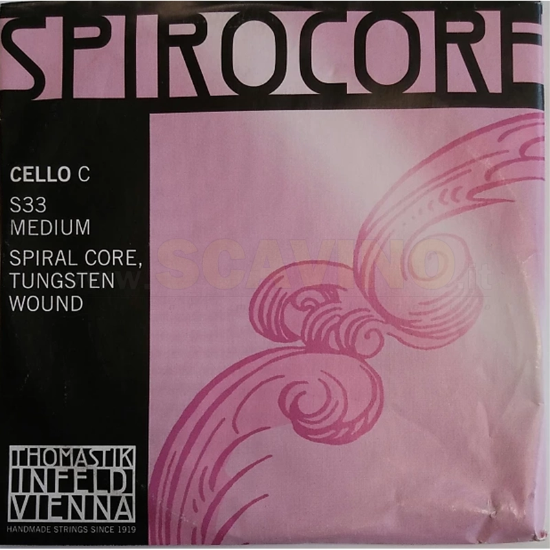 Thomastik S33 Do Cello Spirocore Wolfram Medium
