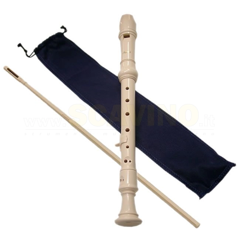 AULOS 302A FLAUTO SOPRANO TEDESCO AVORIO