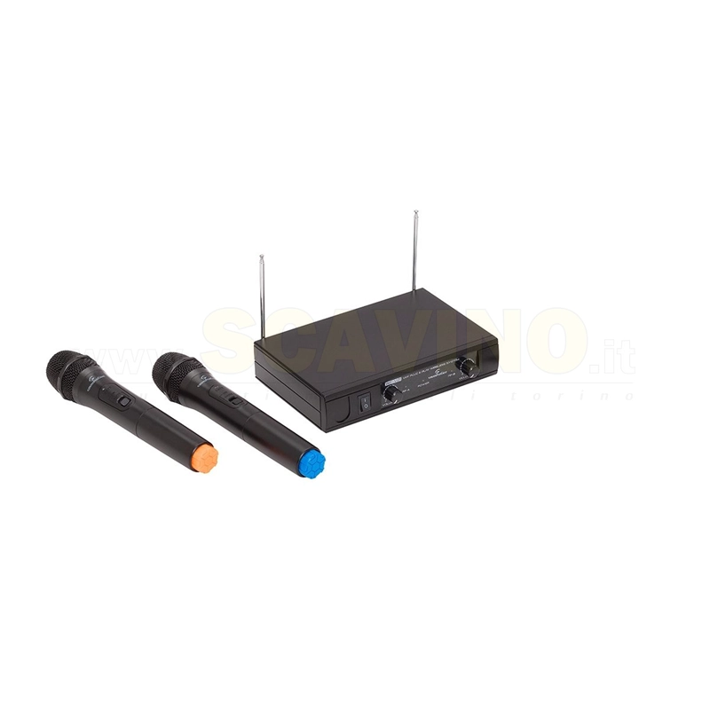 Soundsation WM V21HHA Microfono Wireless, radiomicrofono doppio