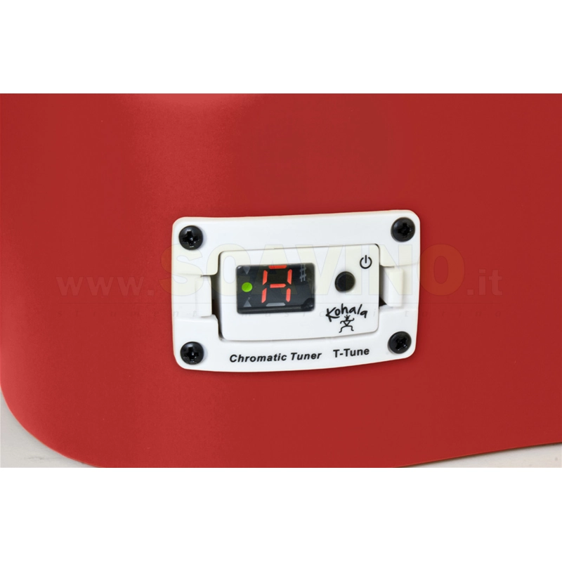 Kohala KT-STBL Ukulele Soprano con Tuner colore Blu