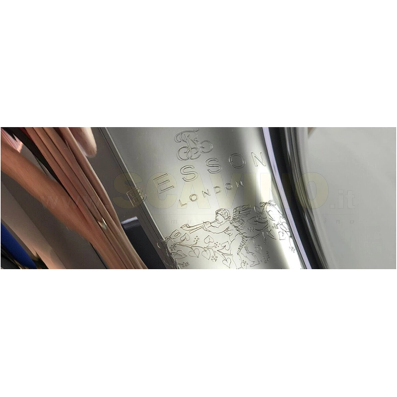 Besson BE165 Euphonium Argentato 4 Pistoni