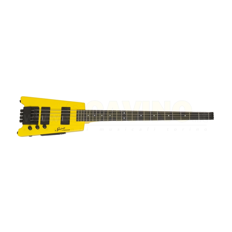 Steinberger Spirit XT-2 4-String Standard Bass Hot Rod Yellow