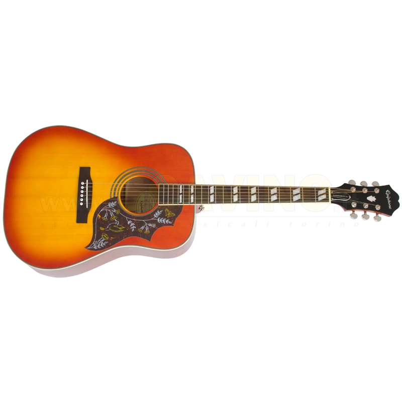 Epiphone Hummingbird Pro Faded Cherry Burst