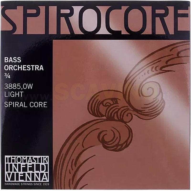 Thomastik SPIROCORE 3885 contrabbasso ORCHESTRA 3/4 Light