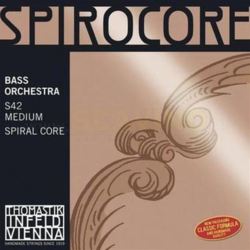 Thomastik SPIROCORE S42 per contrabbasso ORCHESTRA 4/4