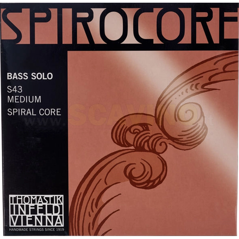 Thomastik SPIROCORE S43 per contrabbasso SOLO 4/4 Medium