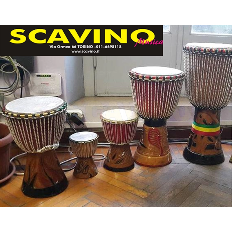 DJEMBE SENEGAL AFRO Medio Piccolo2  cm.25x16-17