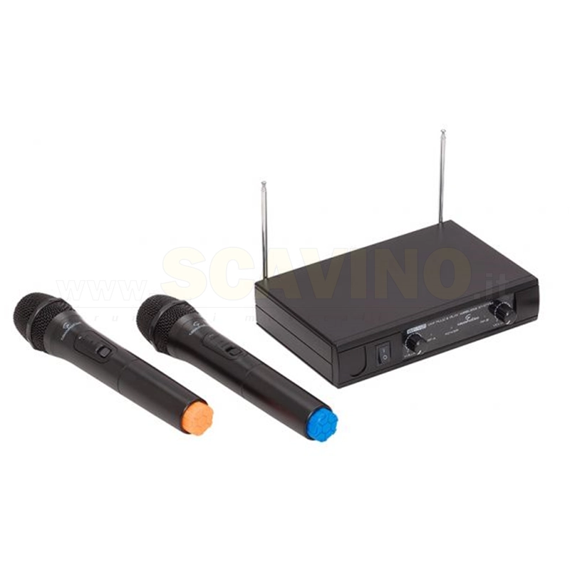 Soundsation WM V21HHA Microfono Wireless, radiomicrofono doppio