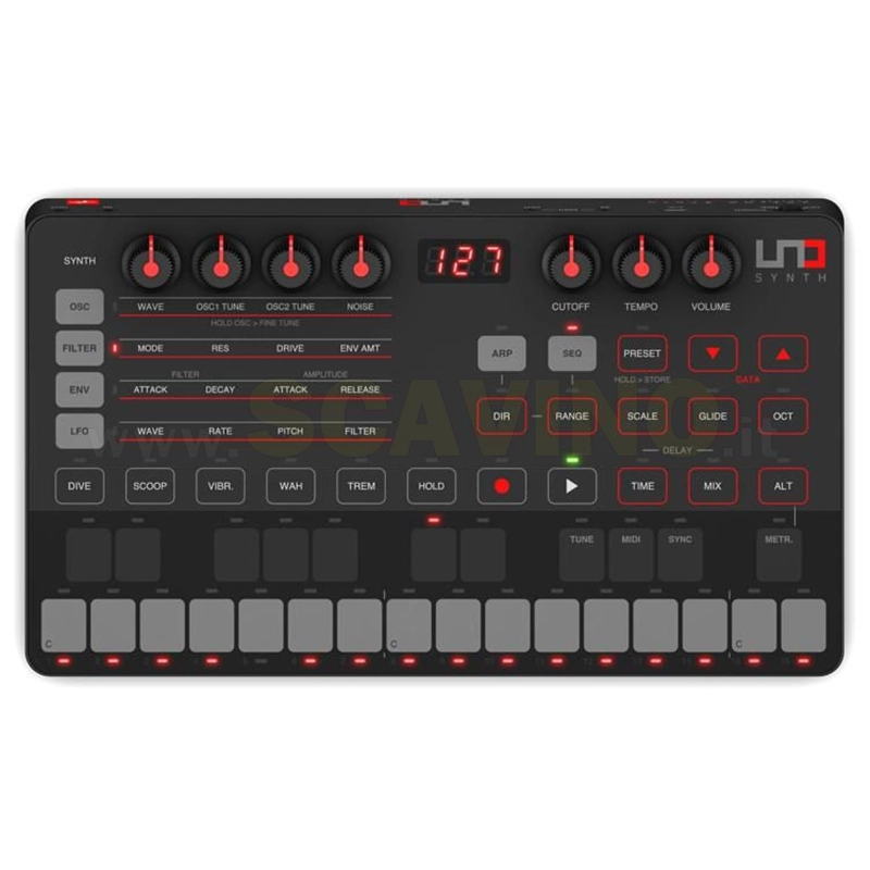IK Multimedia UNO Synth Sintetizzatore Analogico