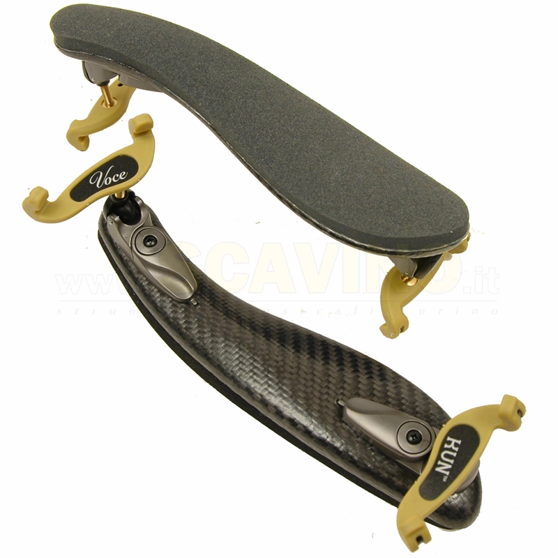 KUN 1000 Spalliera Violino VOCE 4/4-3/4 CARBONIO