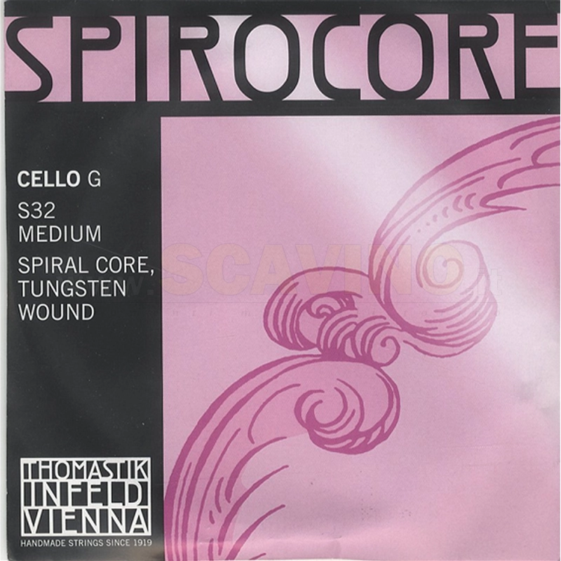 Thomastik S32 Sol Cello Spirocore Wolfram Medium
