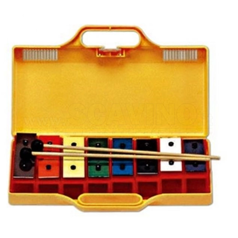 Angel ARX8N o APG8C Metallofono diatonico 8 note Do-Do