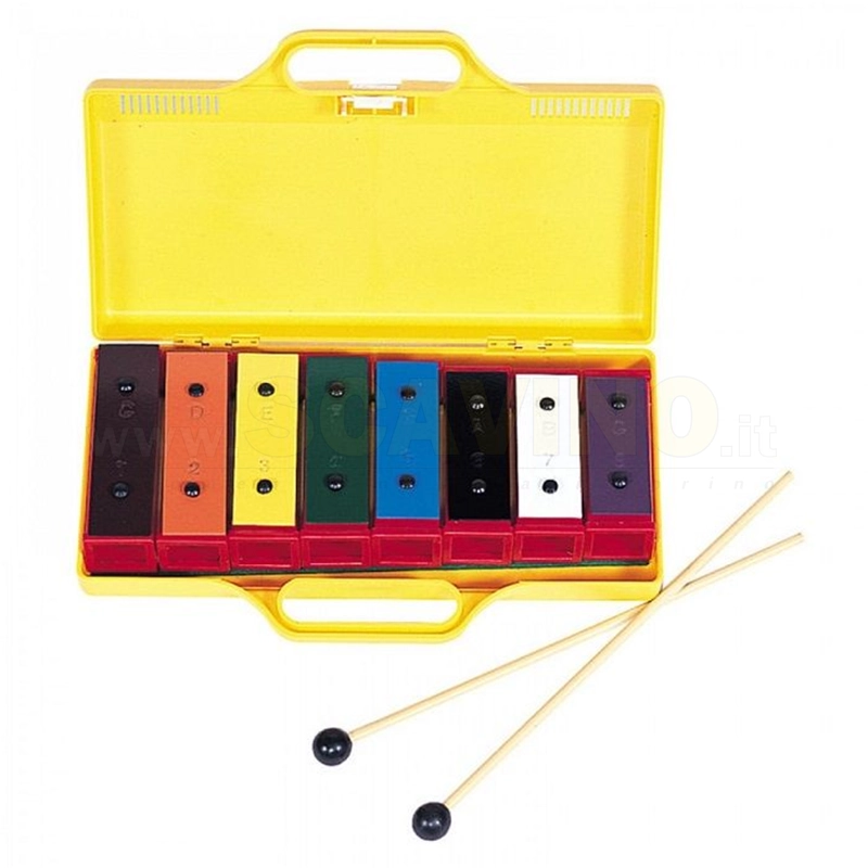 Angel ARX8N o APG8C Metallofono diatonico 8 note Do-Do