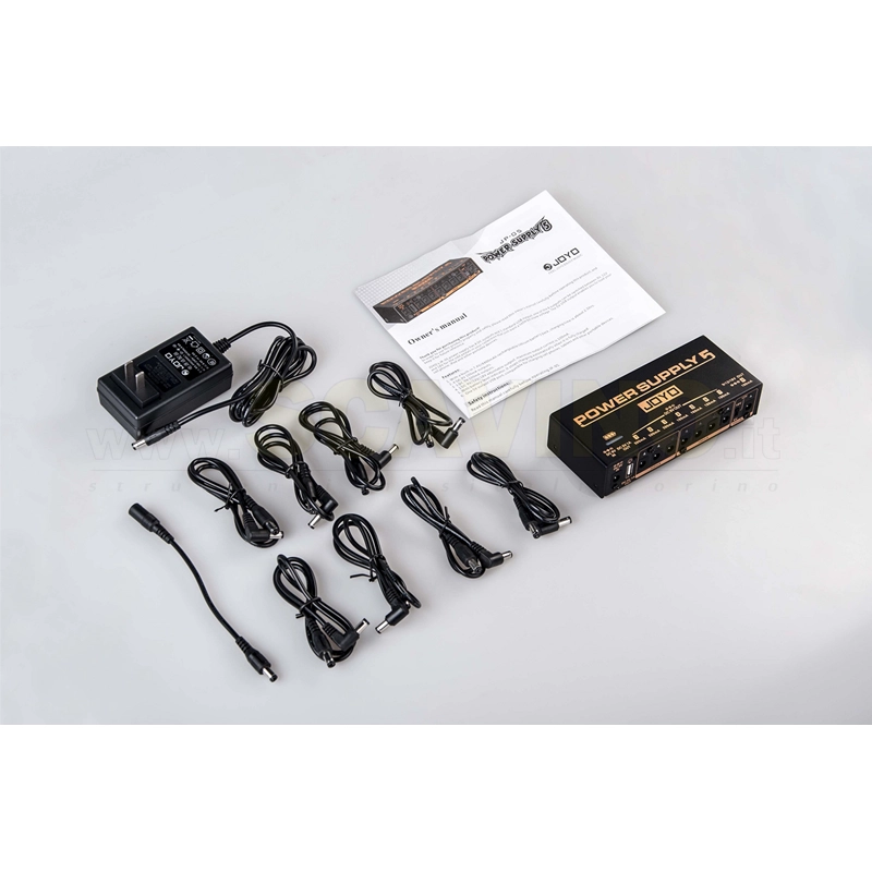 JOYO JP-05 Alimentatore Multiplo 9-12-18 Volt con USB