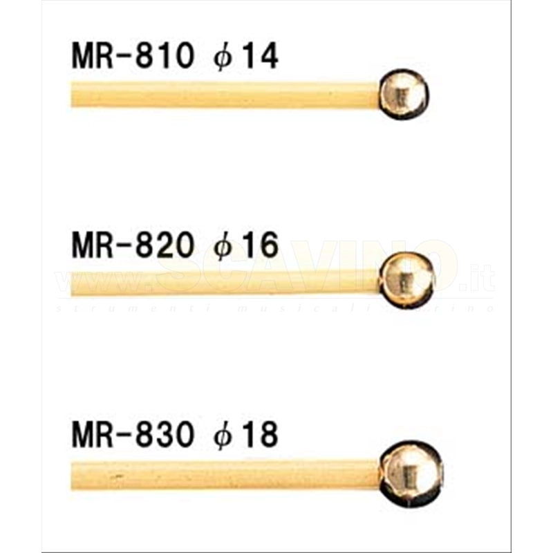YAMAHA MR810 battente in ottome a testa tonda per Glockenspiel
