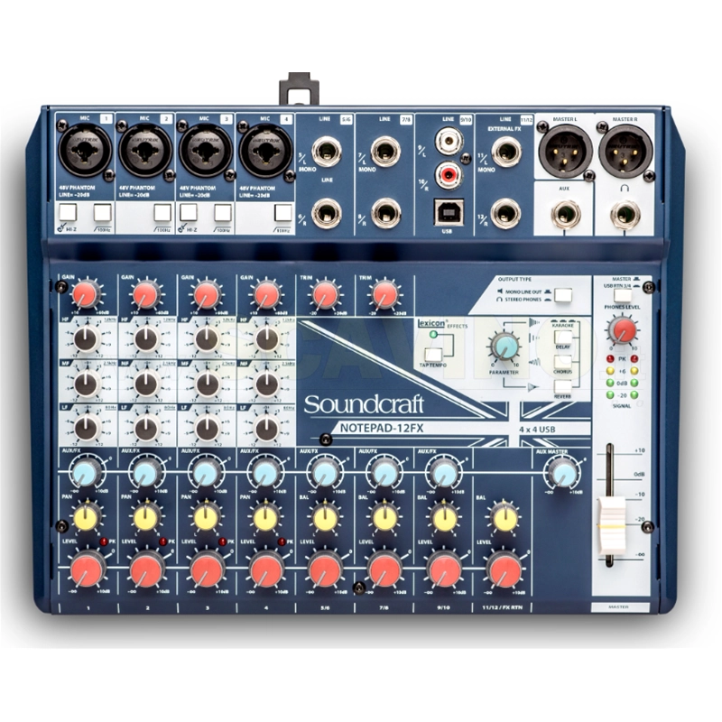 Soundcraft Nixer NOTEPAD 12FX