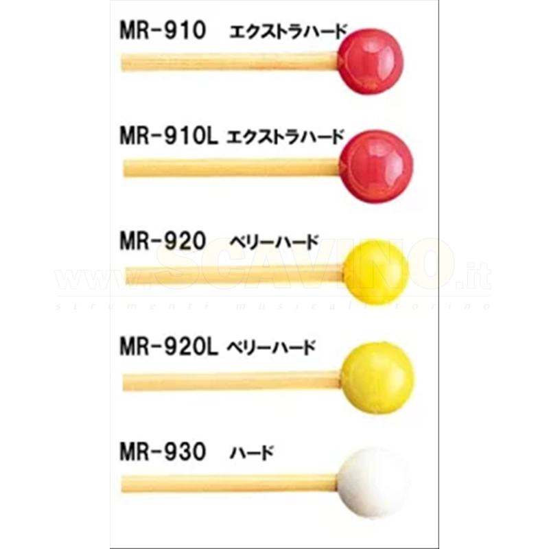 YAMAHA MR910 battente a testa tonda in Lexan mm25. per Xylofono e Glockenspiel