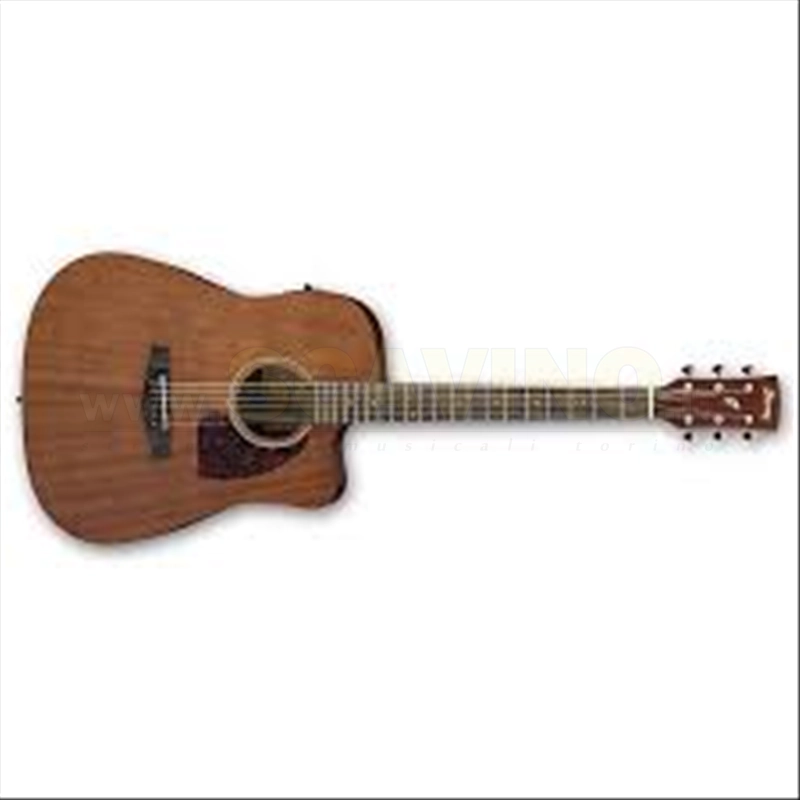 Ibanez PF12MHCE OPN Chitarra acustica elettrificata Open Pore finitura Natural spalla mancante