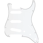 Fender Pickguard, Stratocaster® S/S/S, 11-Hole Mount, Parchment P/B/P, 3-Ply
