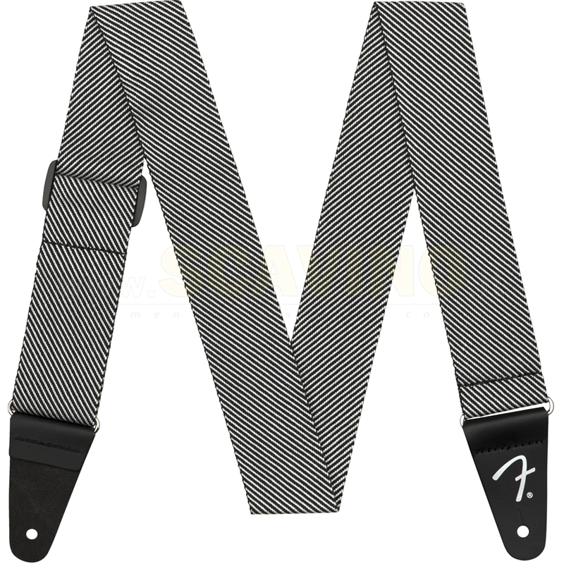 Fender Modern Tweed Strap, White Black 2" 0991446406 Tracolla per chitarra