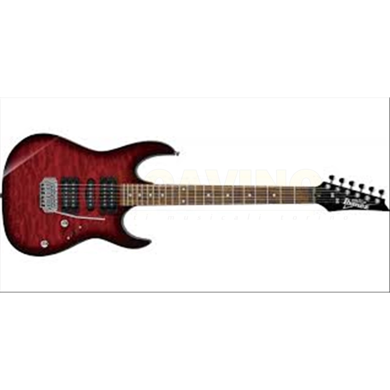 Ibanez GRX70QA TRB Transparent Red Burst