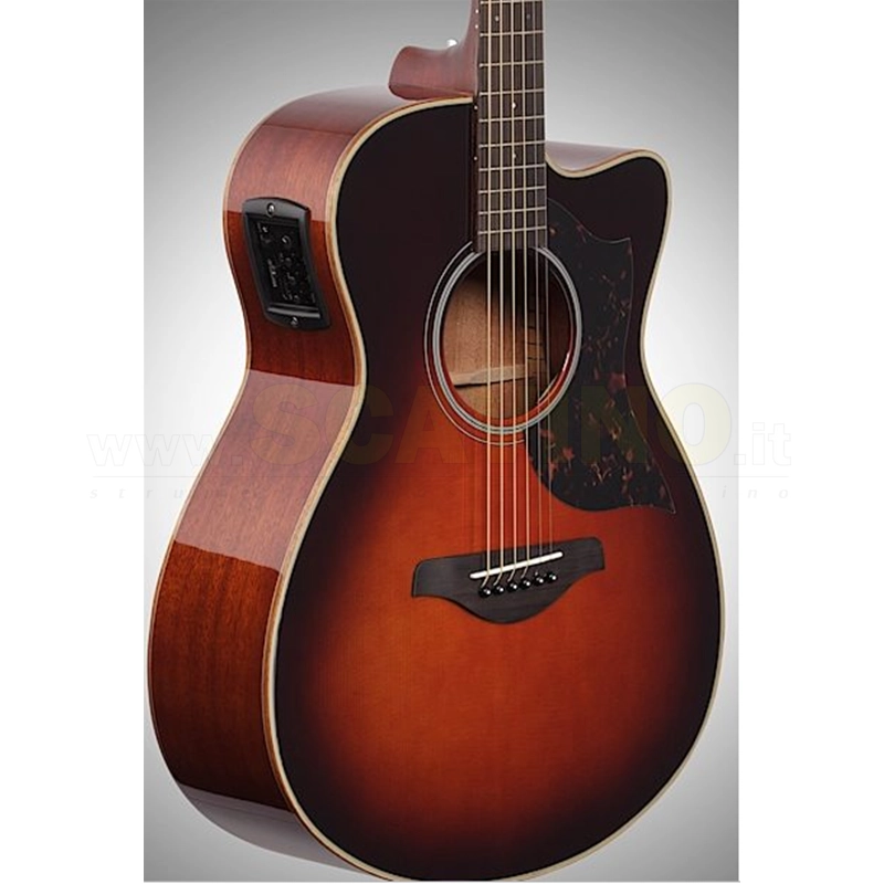 YAMAHA AC1MIITBS Chitarra acustica elettrificata TOBACCO BROWN SUNBURST