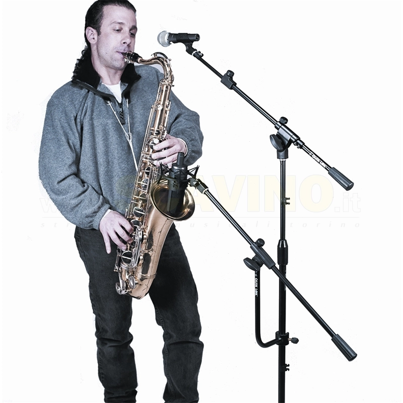 Quiklok A107BK Asta Microfonica Giraffa