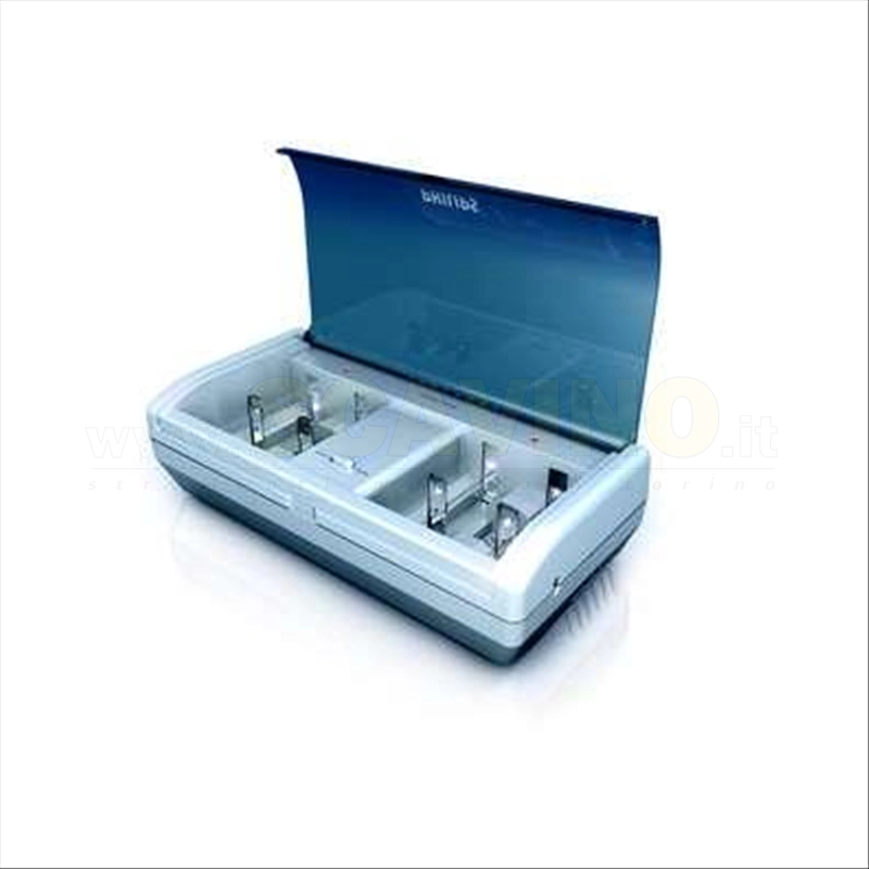 Philips Caricatore Batterie AA, AAA, 9V, C, D