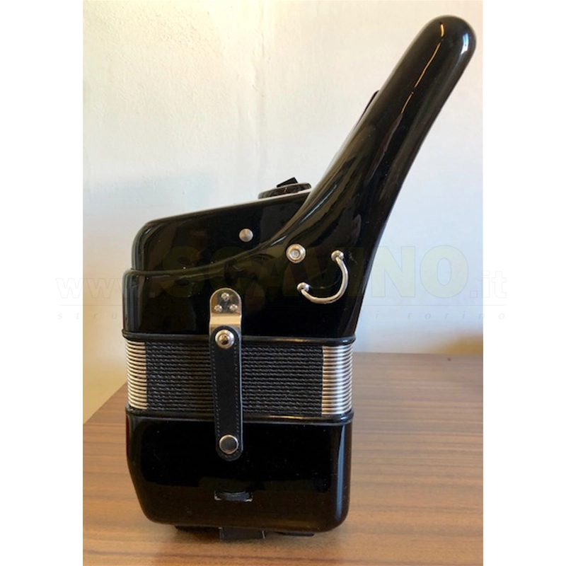 Fratelli Crosio Fisarmonica 96 Bassi 37 tasti 7+2 Nera