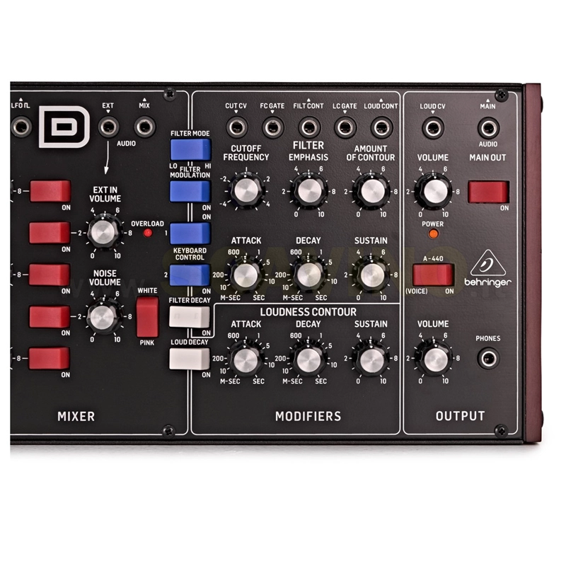 Behringer MODEL D Synthesizers Speak