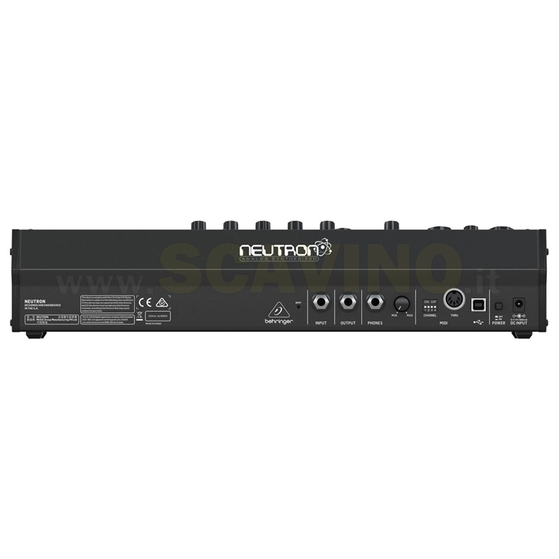 Behringer NEUTRON Synthesizer Sintetizzatore Analogico polifonico