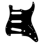 Fender Pickguard, Stratocaster® S/S/S, 11-Hole Mount, B/W/B, 3-Ply 0991359000