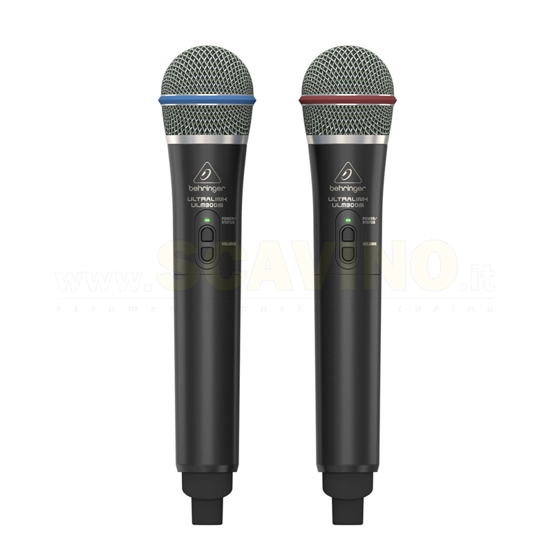 Behringer Ultralink ULM302MIC doppio radiomicrofono Digitale Wireless 2.4GHz
