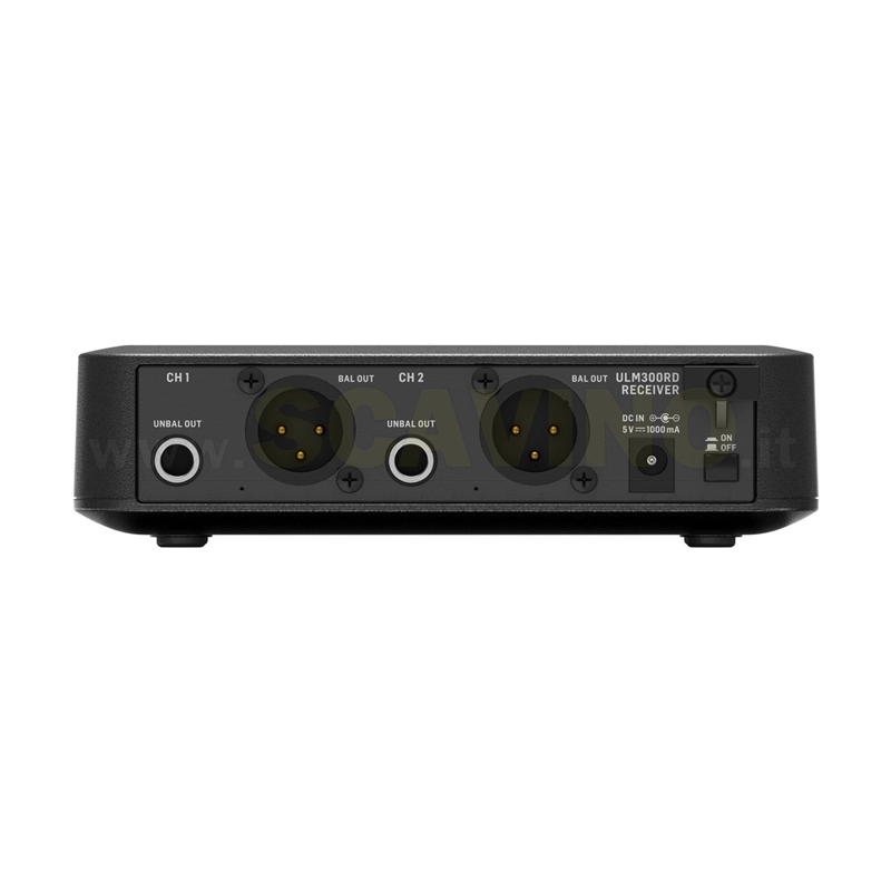 Behringer Ultralink ULM302MIC doppio radiomicrofono Digitale Wireless 2.4GHz