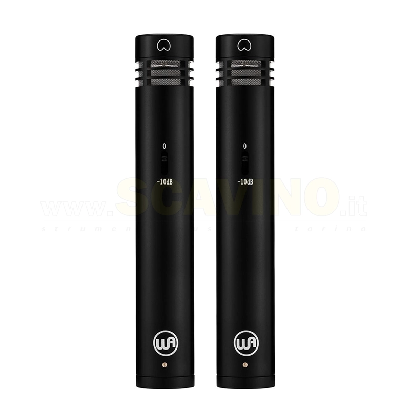 WARM AUDIO WA-84 Black Coppia Stereo