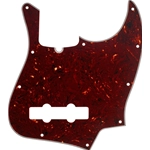 Fender Pickguard, Jazz Bass®, 10-Hole Mount (with Truss Rod Notch), Tortoise Shell, 4-Ply 0992157000