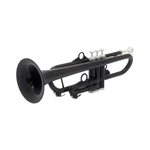 pTrumpet hyTech Tromba in Plastica e Metallo Nera