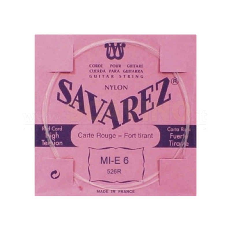 Savarez 526R MI6 Corda per chitarra Classica E6