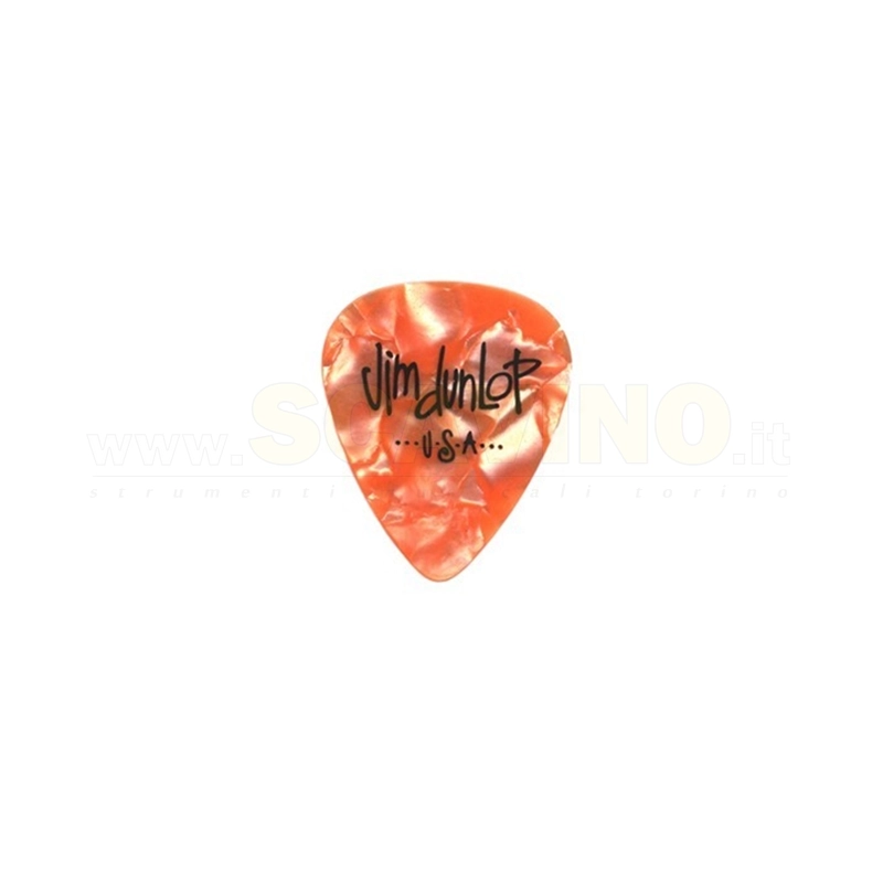 Dunlop 483P#08 Orange Perloid - Heavy conf. da 6 plettri