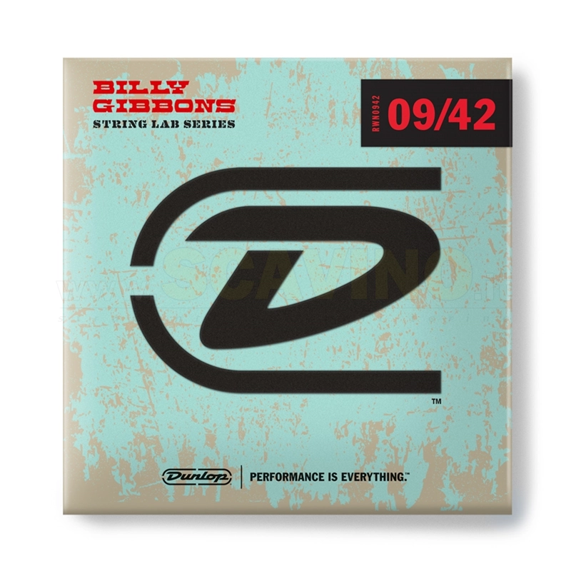 Dunlop RWN0942 Rev. Willie, Medium Light Set/6