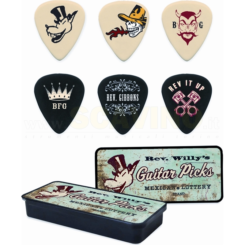 Dunlop RWT01L Rev. Willy Light Tin Box