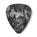 Dunlop 483P#02 Black Perloid - Heavy