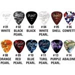 Dunlop 483P#04 White Perloid - Heavy conf. da 12 plettri