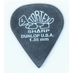 Dunlop 412P Tortex Sharp Black 1.35 conf. da 6 plettri