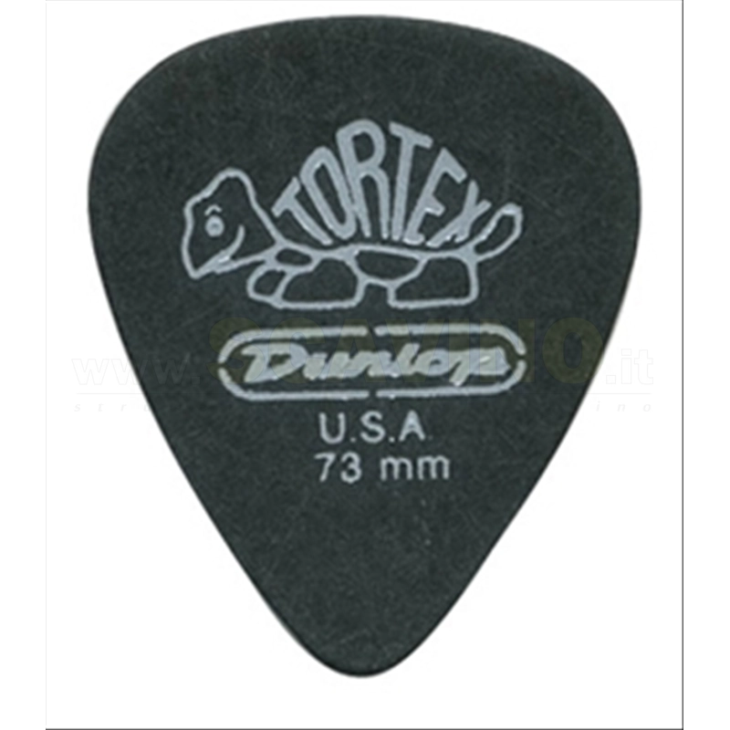 Dunlop 488P Pitch Black Standard .73 conf. da 6 plettri