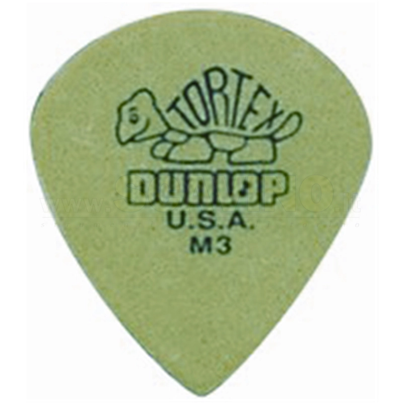 Dunlop 472R Tortex Jazz Green M3